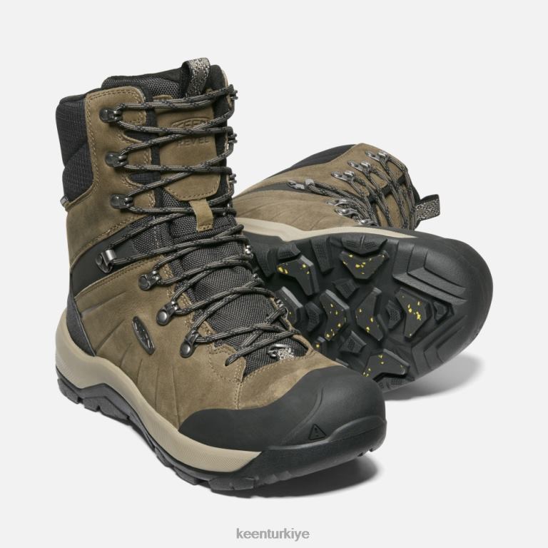 Keen 8L2D2510 erkekler revel iv yüksek polar çizme matara-siyah