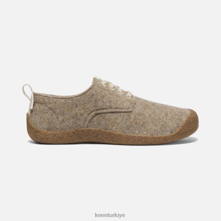 Keen 8L2D2212 erkekler Mosey derbisi taupe keçe-huş ağacı