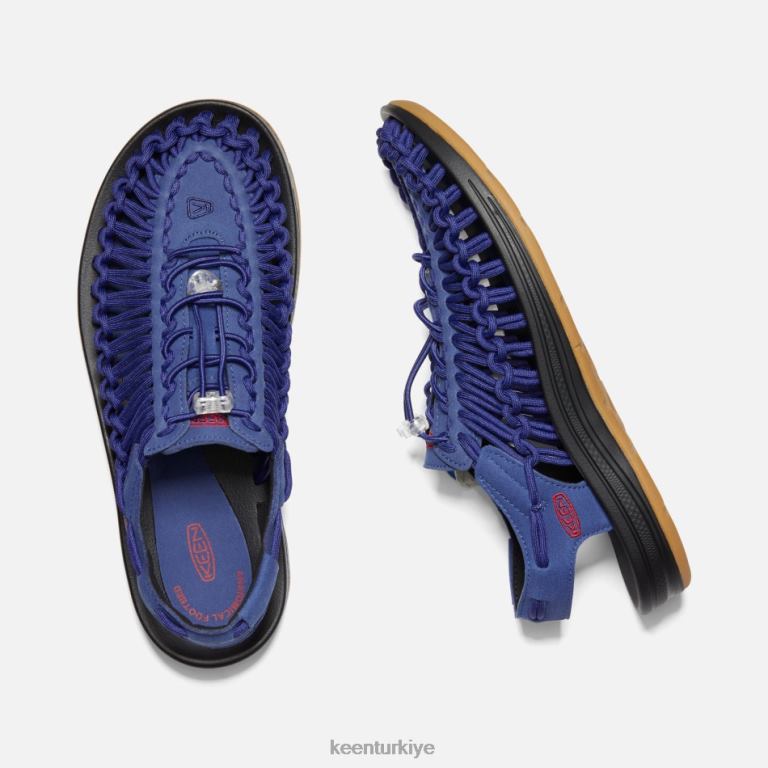 Keen 8L2D2214 erkekler hiç kimse mavi derinlikler-kırmızı halı