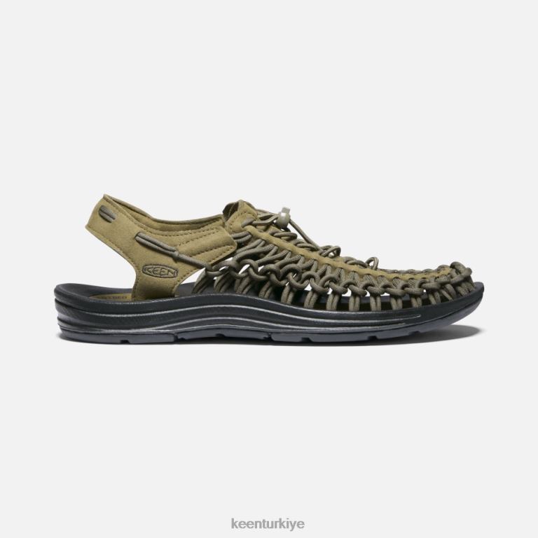 Keen 8L2D2220 erkekler hiç kimse koyu zeytin-siyah