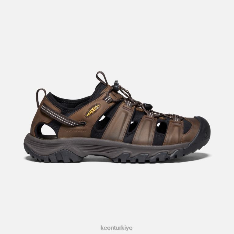 Keen 8L2D2254 erkekler targhee iii sandalet bizon malç