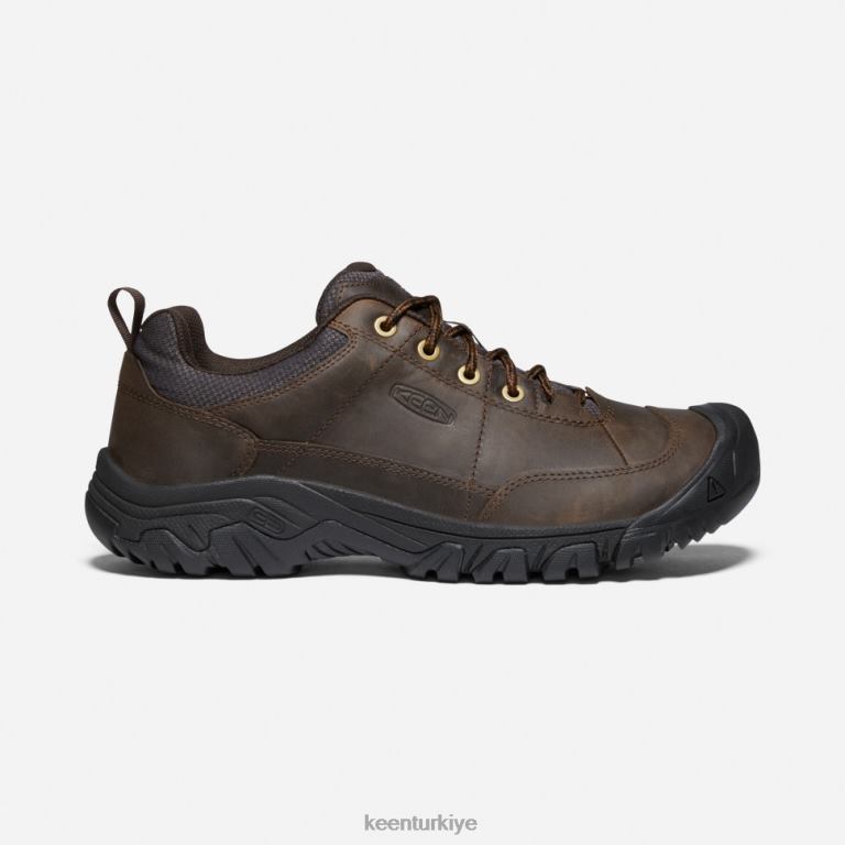 Keen 8L2D2516 erkekler targhee iii oxford geniş ayakkabı karanlık toprak malç