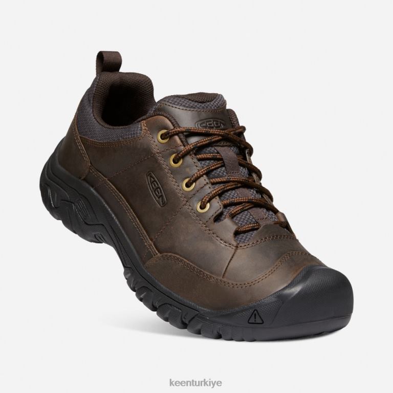 Keen 8L2D2516 erkekler targhee iii oxford geniş ayakkabı karanlık toprak malç