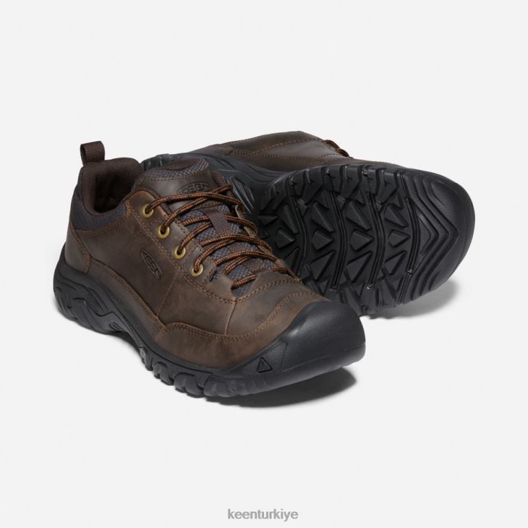 Keen 8L2D2516 erkekler targhee iii oxford geniş ayakkabı karanlık toprak malç