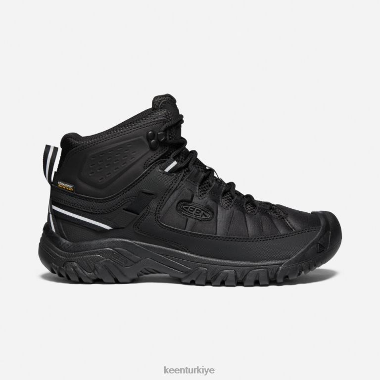 Keen 8L2D2518 erkekler targhee exp su geçirmez orta siyah siyah
