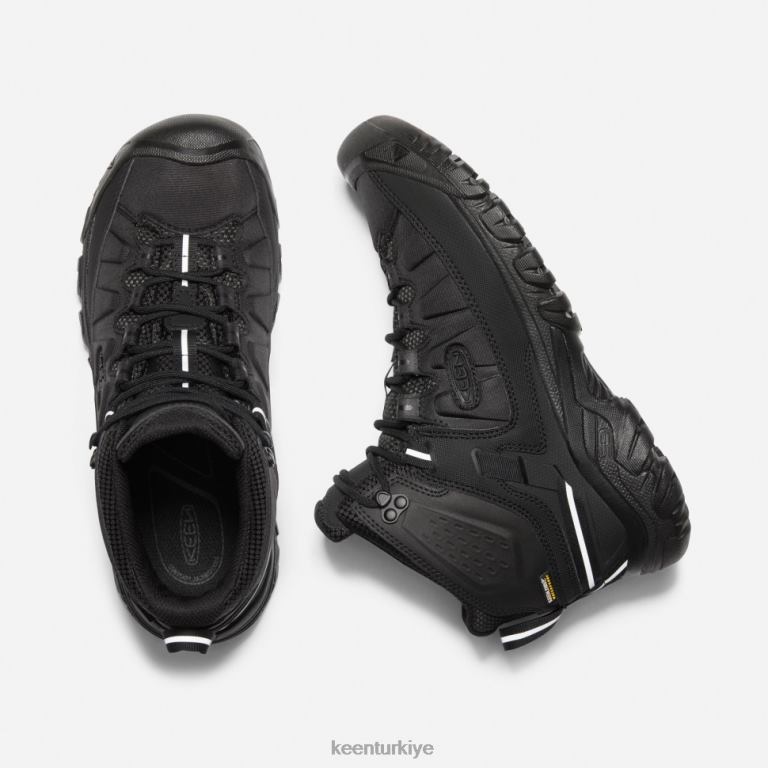 Keen 8L2D2518 erkekler targhee exp su geçirmez orta siyah siyah