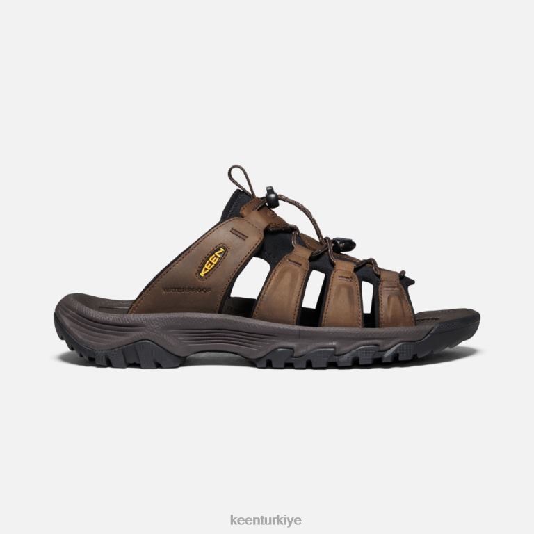 Keen 8L2D2525 erkekler targhee iii slayt sandalet bizon malç