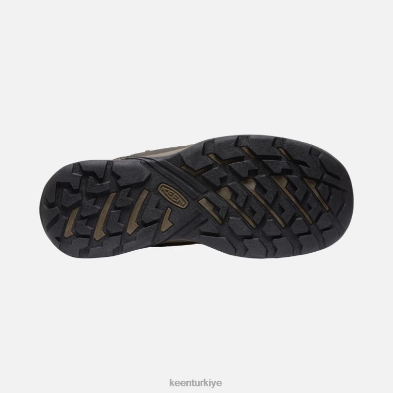 Keen 8L2D2476 erkekler sirkadia su geçirmez çizme geniş bizon-brindle