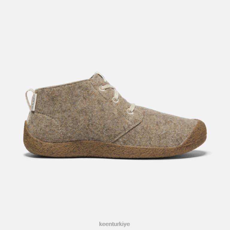 Keen 8L2D2485 erkekler mosey chukka çizme taupe keçe-huş ağacı