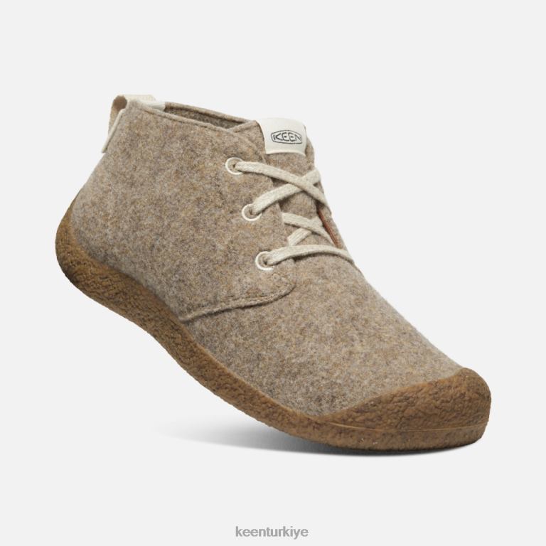 Keen 8L2D2485 erkekler mosey chukka çizme taupe keçe-huş ağacı