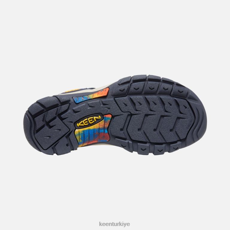 Keen 8L2D2407 kadınlar newport x açık afro harika turuncu-lacivert