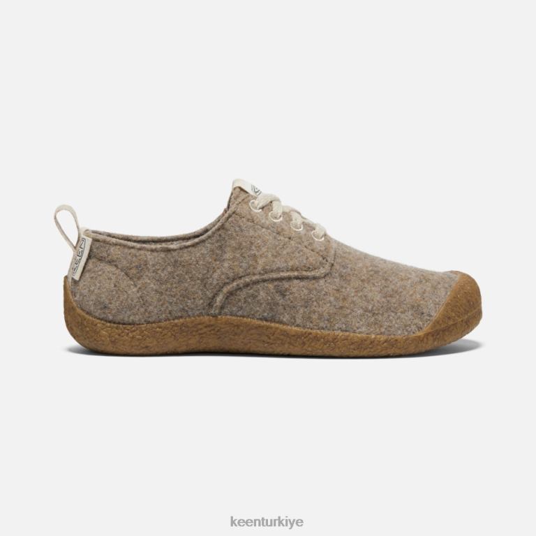 Keen 8L2D2114 kadınlar mosey derbi ayakkabısı taupe keçe-huş ağacı