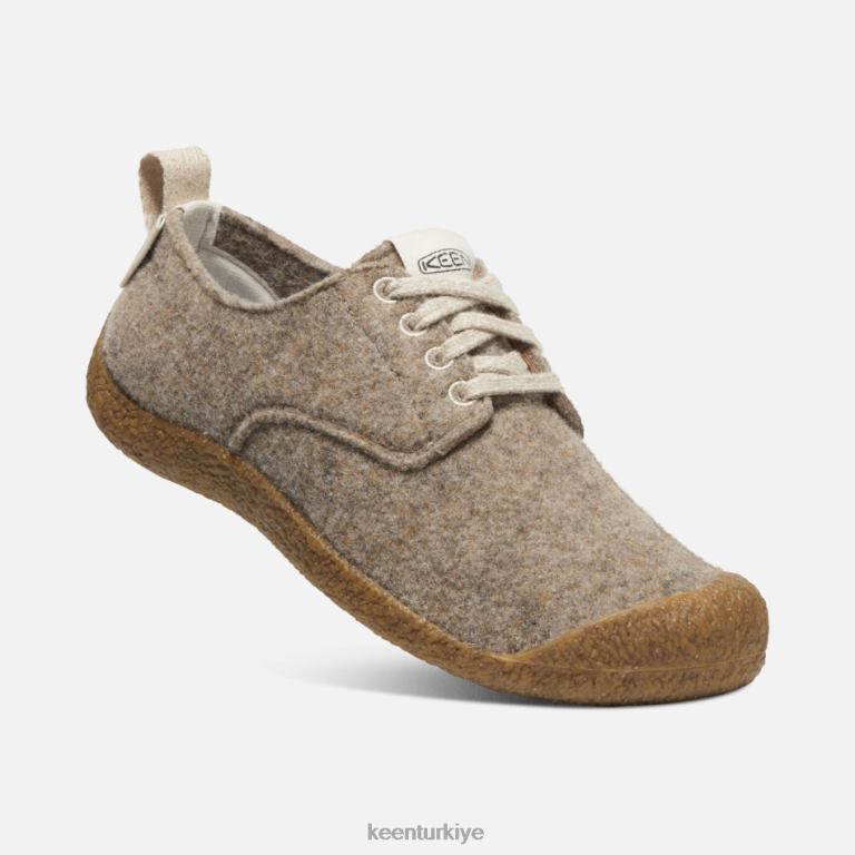 Keen 8L2D2114 kadınlar mosey derbi ayakkabısı taupe keçe-huş ağacı