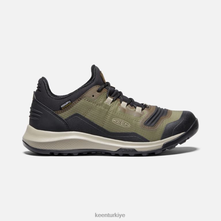 Keen 8L2D2119 kadınlar tempo flex su geçirmez spor ayakkabı capulet zeytin-siyah