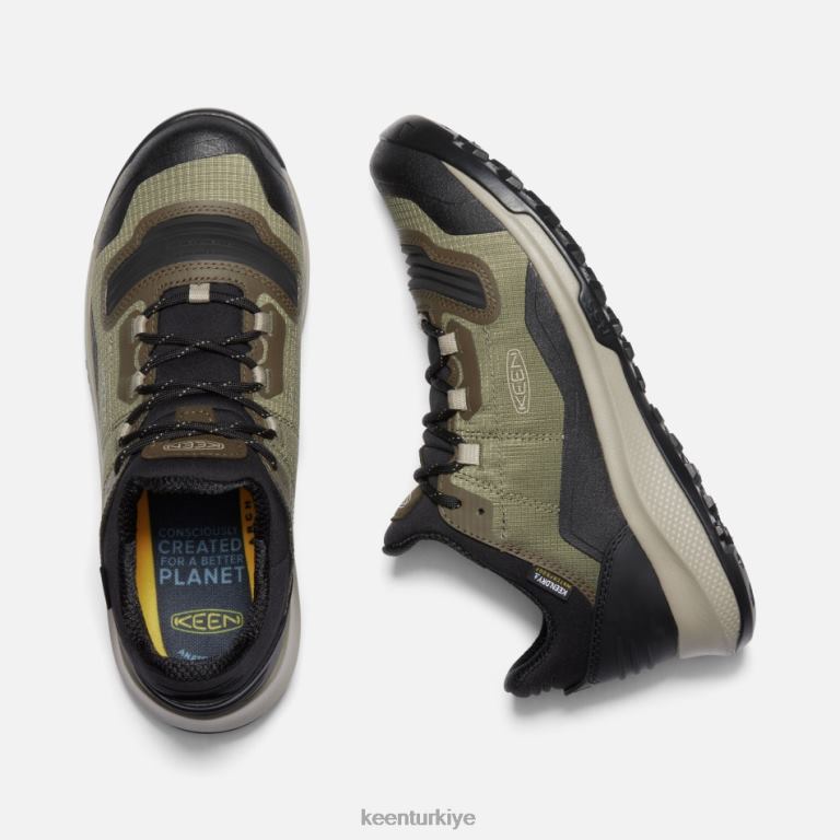 Keen 8L2D2119 kadınlar tempo flex su geçirmez spor ayakkabı capulet zeytin-siyah