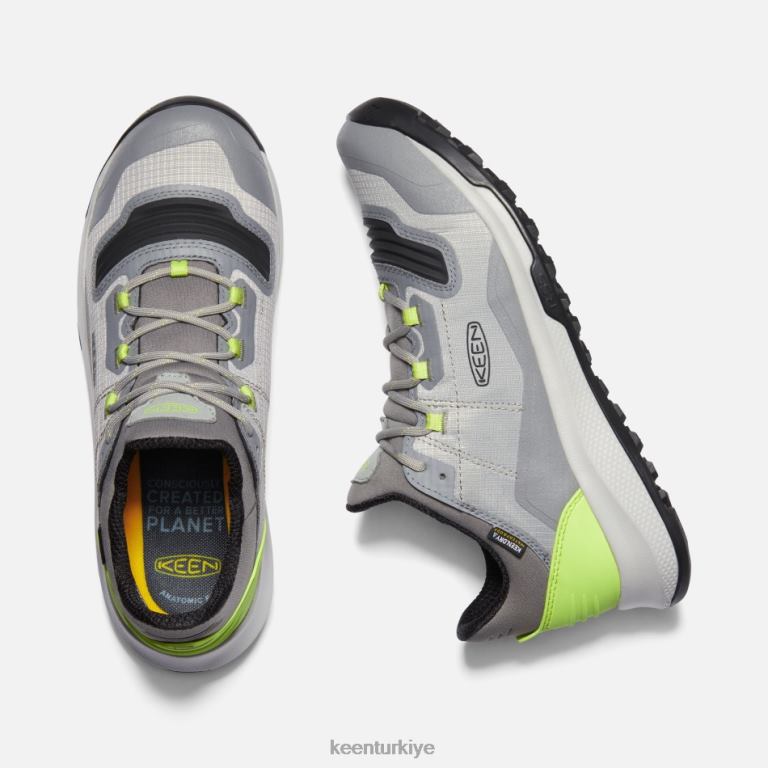 Keen 8L2D2120 kadınlar tempo flex su geçirmez spor ayakkabı çiseleyen keskin yeşil