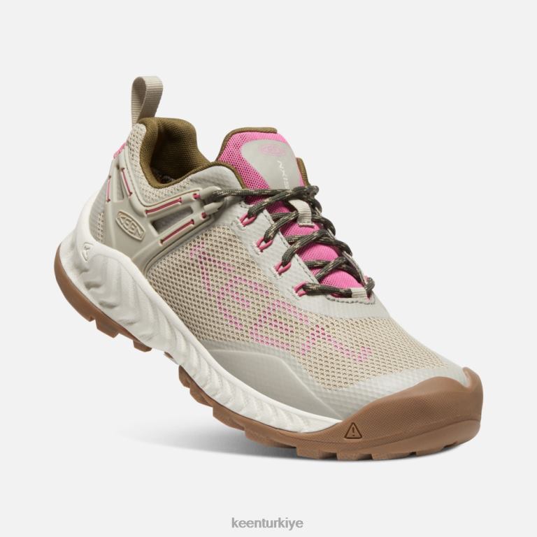 Keen 8L2D2134 kadınlar yeni nxis evo su geçirmez ayakkabı plaza taupe-ibis gülü