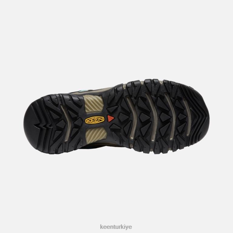 Keen 8L2D2152 kadınlar targhee iii su geçirmez yürüyüş ayakkabısı kızarmış hindistan cevizi-porselen