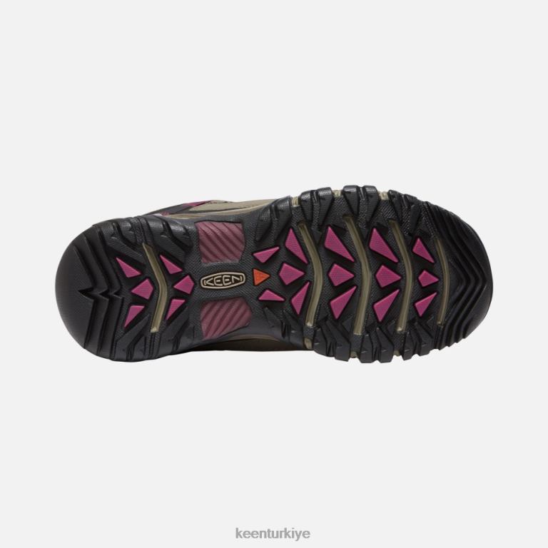 Keen 8L2D2154 kadınlar targhee iii su geçirmez yürüyüş ayakkabısı weiss-boysenberry