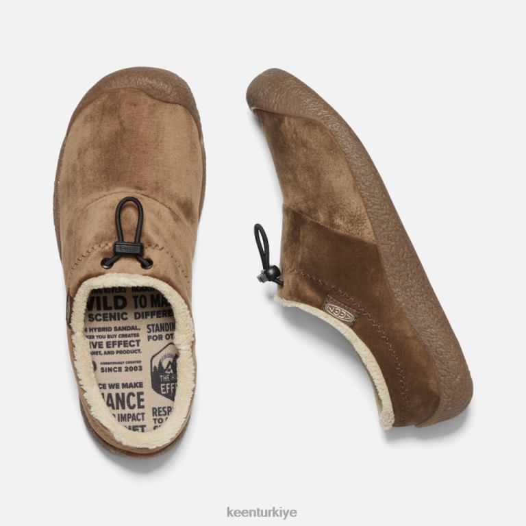 Keen 8L2D2324 kadınlar Howser iii slayt karanlık toprak kadife