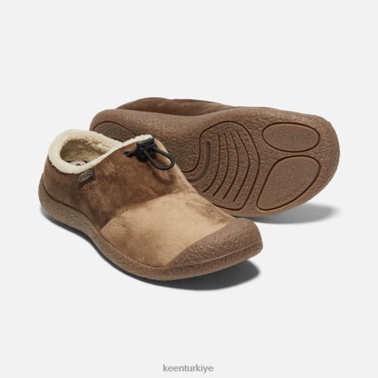 Keen 8L2D2324 kadınlar Howser iii slayt karanlık toprak kadife