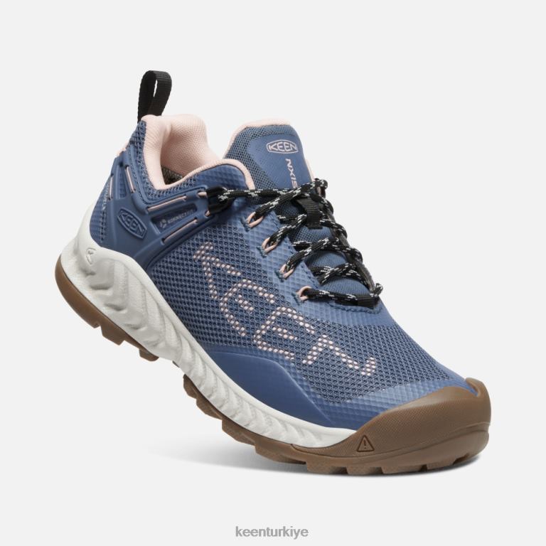 Keen 8L2D2326 kadınlar vintage indigo-şeftali nxis evo su geçirmez ayakkabı vintage indigo-şeftali keskin