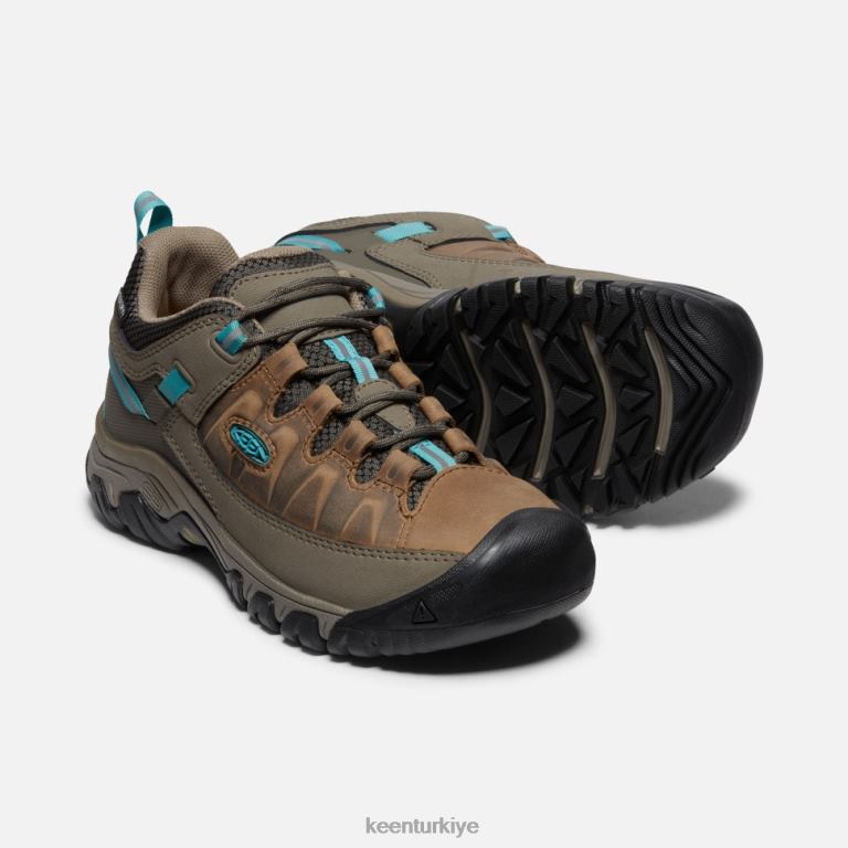Keen 8L2D2333 kadınlar targhee iii su geçirmez kızarmış hindistan cevizi-porselen