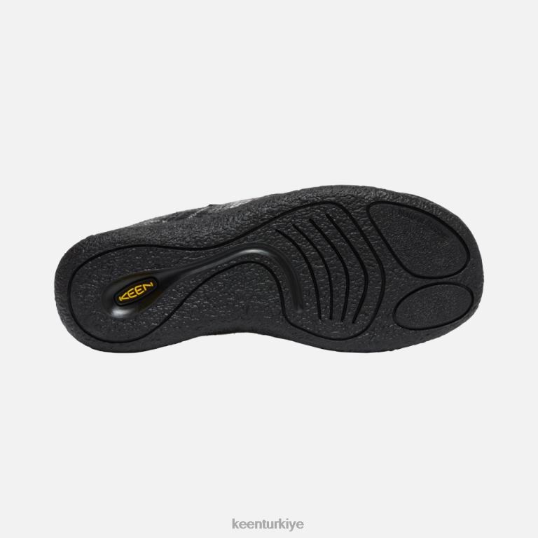 Keen 8L2D2345 kadınlar Howser iii slayt siyah ekose-çelik gri