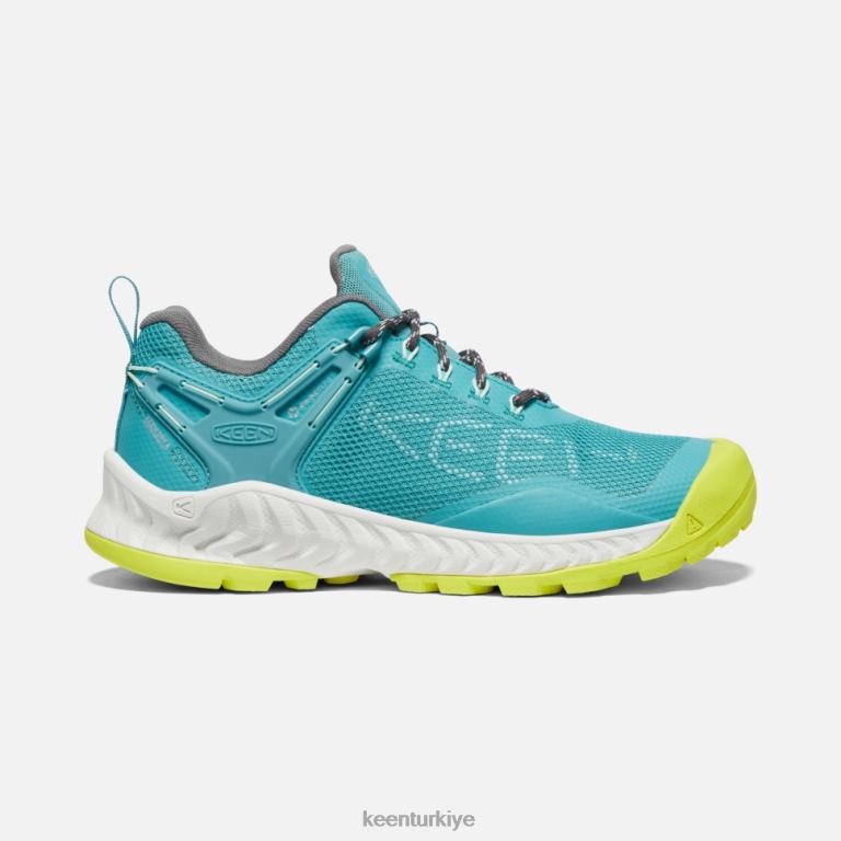 Keen 8L2D2389 kadınlar nxis evo su geçirmez ayakkabı porselen-çuha çiçeği