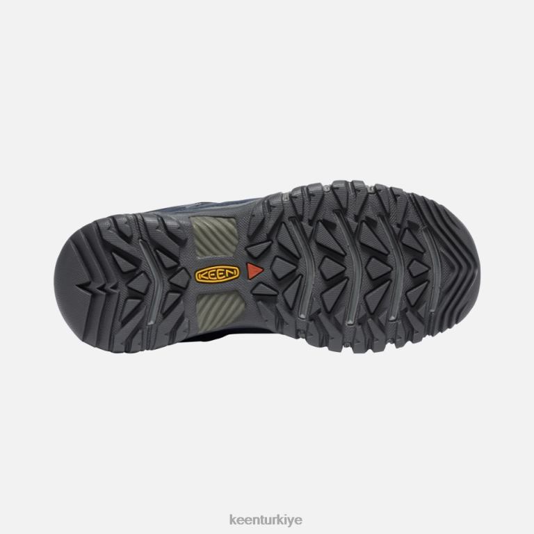Keen 8L2D2172 kadınlar vintage indigo-şeftali targhee iii su geçirmez yürüyüş botu vintage indigo-şeftali keskin