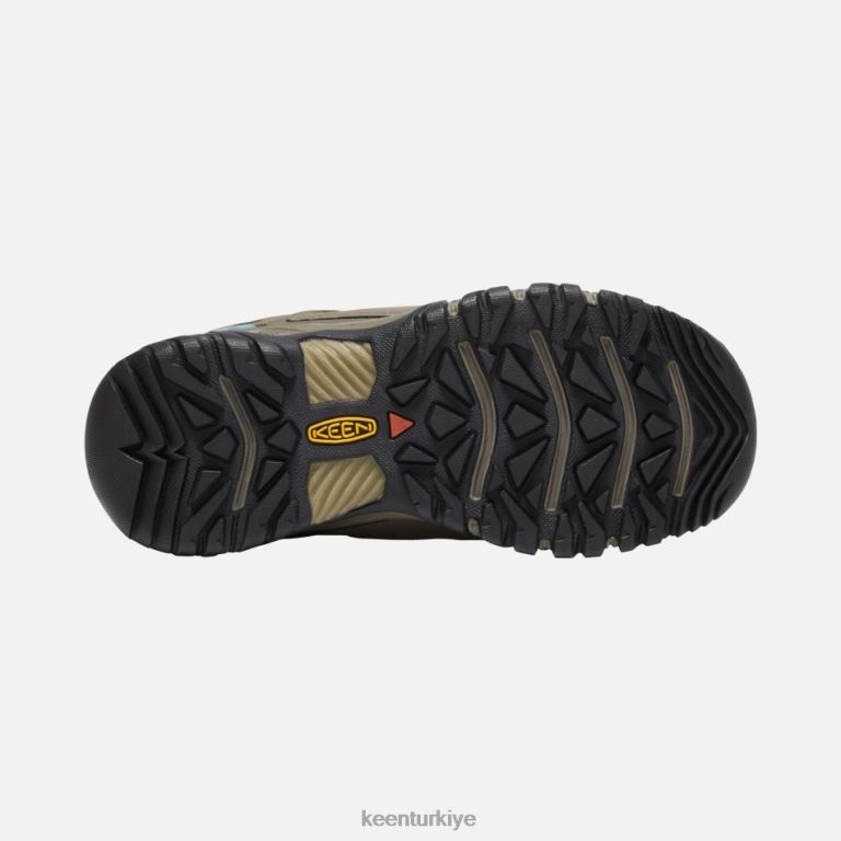 Keen 8L2D2173 kadınlar targhee iii su geçirmez yürüyüş botu kızarmış hindistan cevizi-porselen