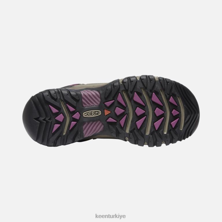 Keen 8L2D2174 kadınlar targhee iii su geçirmez yürüyüş botu weiss-boysenberry