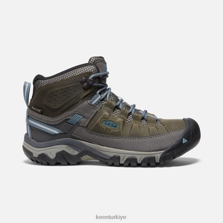 Keen 8L2D2175 kadınlar targhee iii su geçirmez yürüyüş botu mıknatıs-atlantik mavisi