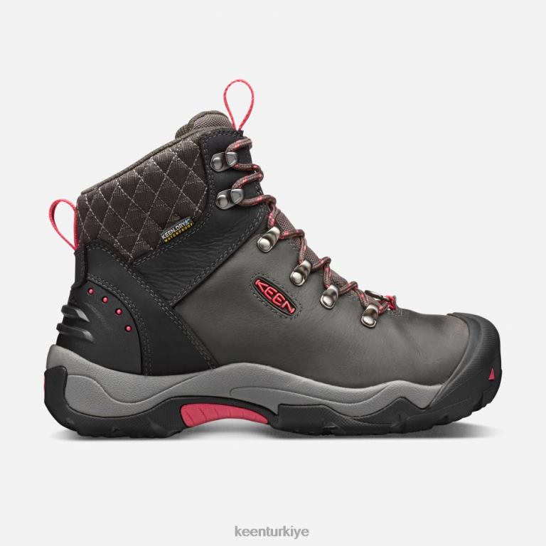Keen 8L2D2185 kadınlar revel iii yürüyüş botu Siyah gül
