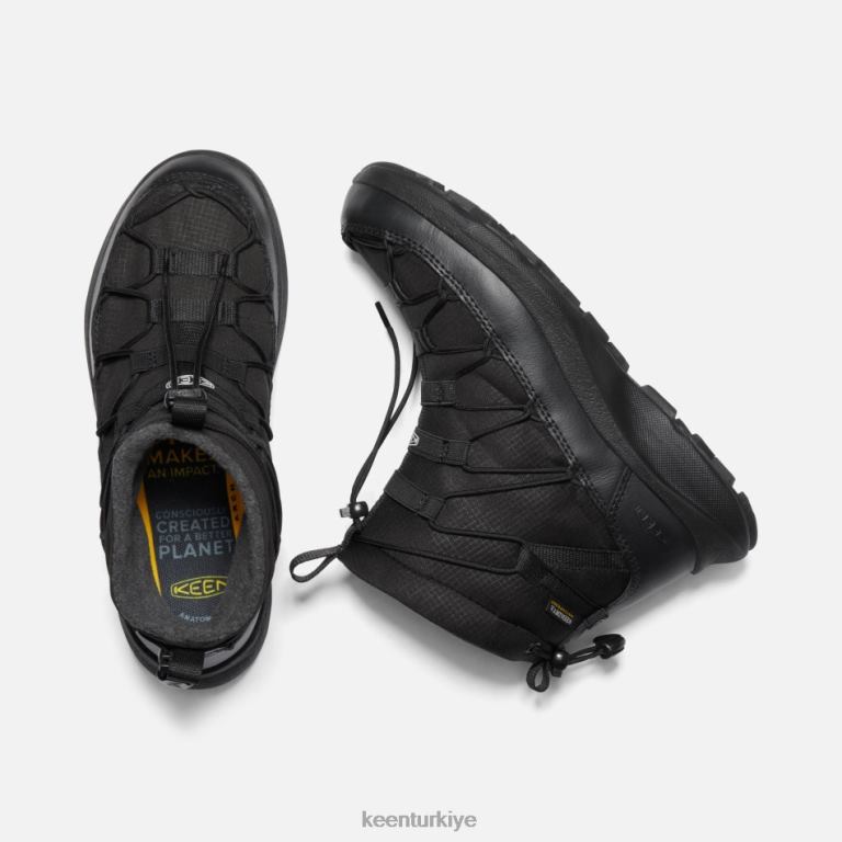 Keen 8L2D2192 kadınlar uneek snk ii su geçirmez chukka siyah