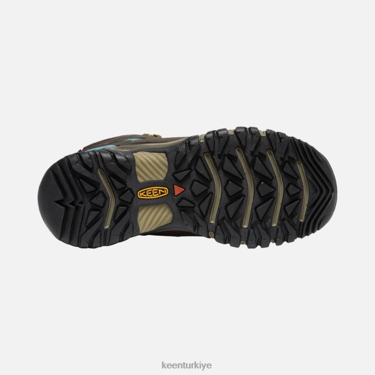Keen 8L2D2329 kadınlar targhee iii su geçirmez orta kahve çekirdeği-porselen