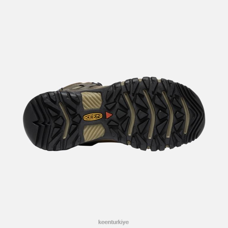 Keen 8L2D2337 kadınlar ridge esnek su geçirmez çizme safari muhallebi
