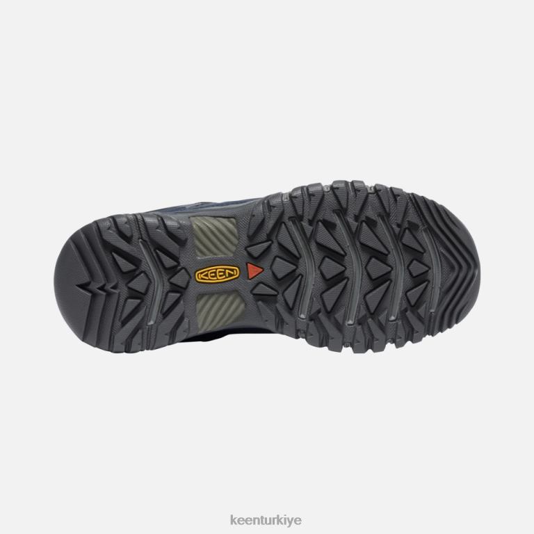 Keen 8L2D2359 kadınlar vintage indigo-şeftali targhee iii su geçirmez orta vintage indigo-şeftali keskin