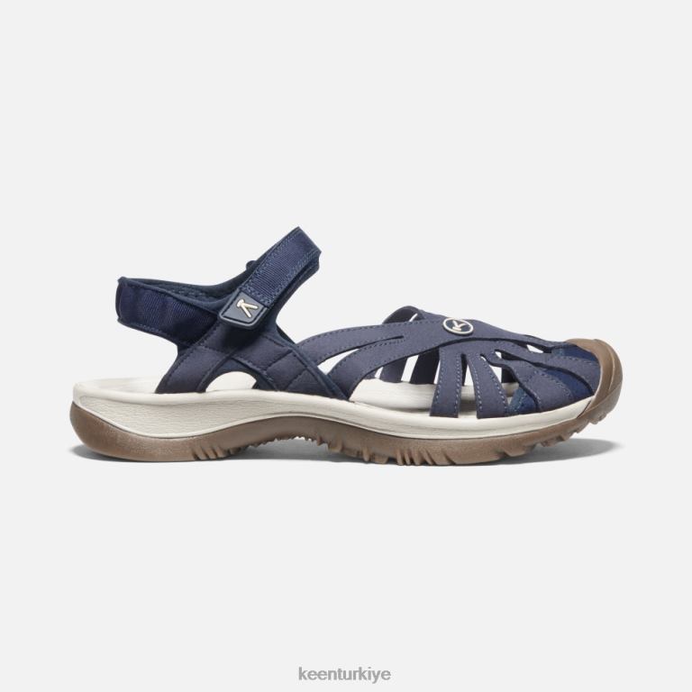 Keen 8L2D2361 kadınlar gül sandalet Donanma