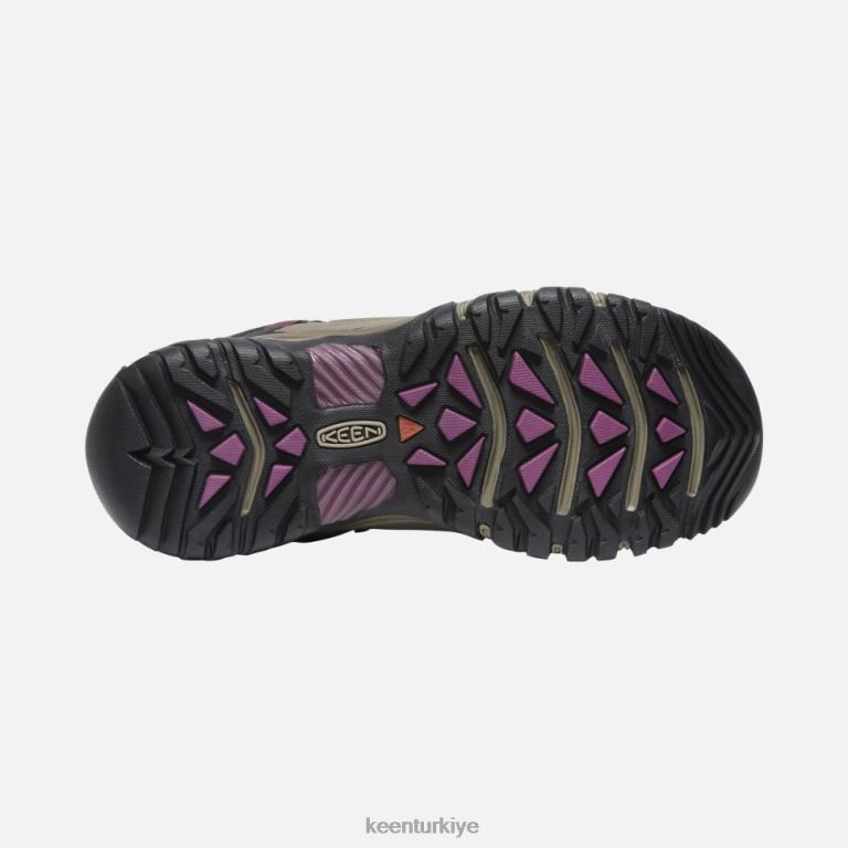 Keen 8L2D2363 kadınlar targhee iii su geçirmez orta weiss-boysenberry