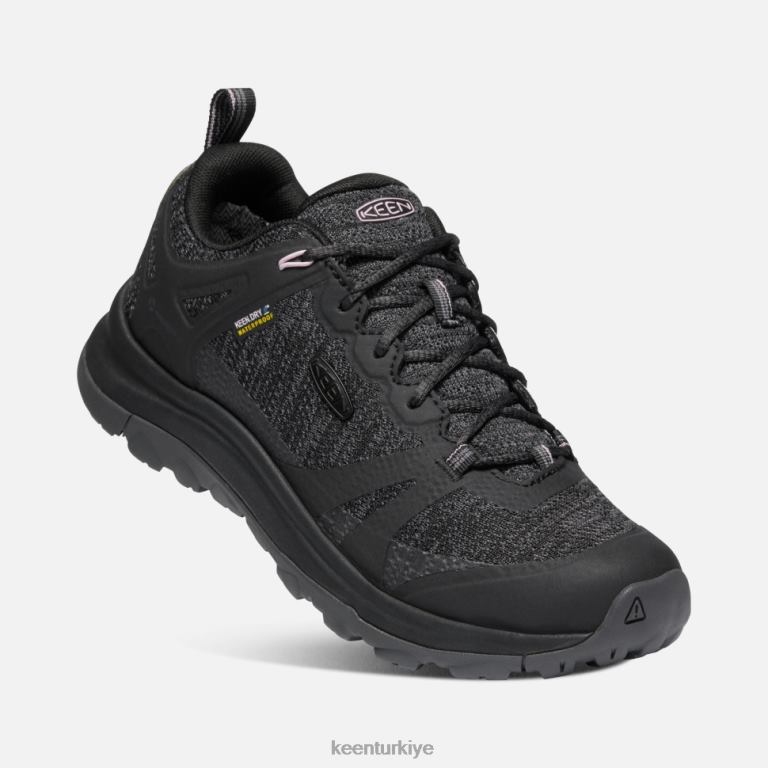 Keen 8L2D2370 kadınlar terradora ii su geçirmez ayakkabı siyah mıknatıs