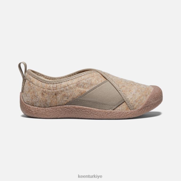 Keen 8L2D2372 kadınlar vapur sargısı taupe keçe plaza taupe
