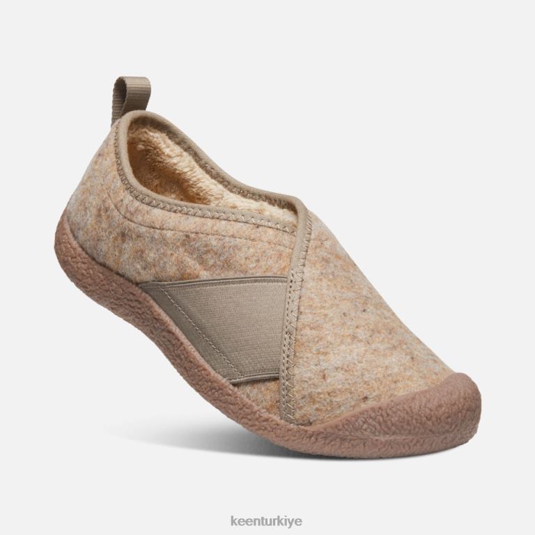 Keen 8L2D2372 kadınlar vapur sargısı taupe keçe plaza taupe