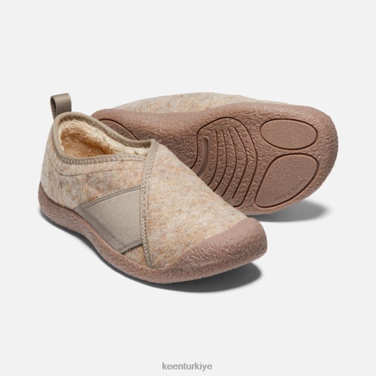 Keen 8L2D2372 kadınlar vapur sargısı taupe keçe plaza taupe