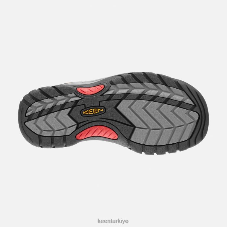 Keen 8L2D2110 kadınlar venedik h2 sandalet gece yarısı lacivert-sıcak mercan