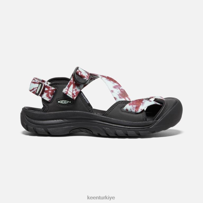 Keen 8L2D236 kadınlar zerraport ii sandalet mavi cam-siyah