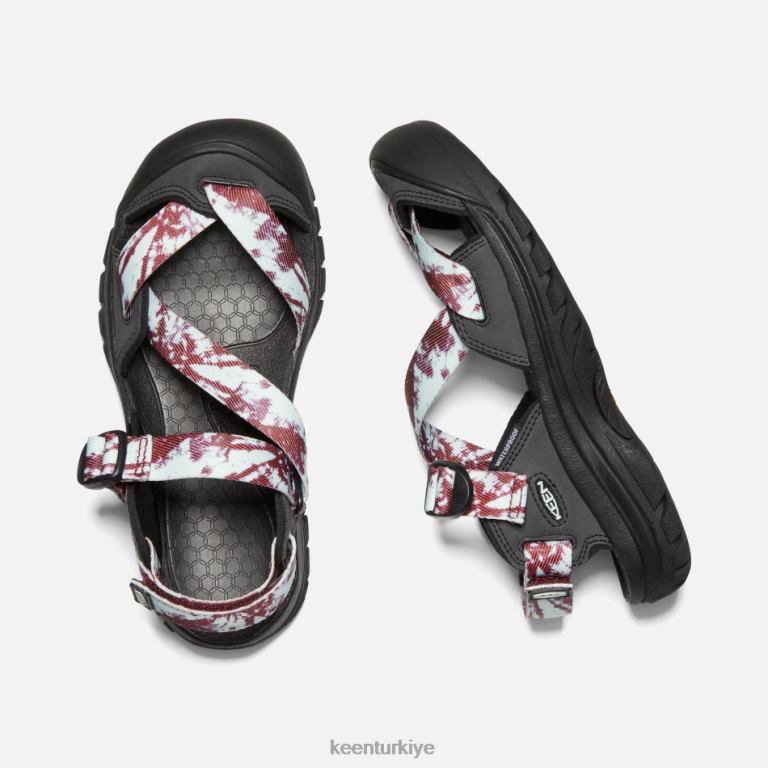 Keen 8L2D236 kadınlar zerraport ii sandalet mavi cam-siyah