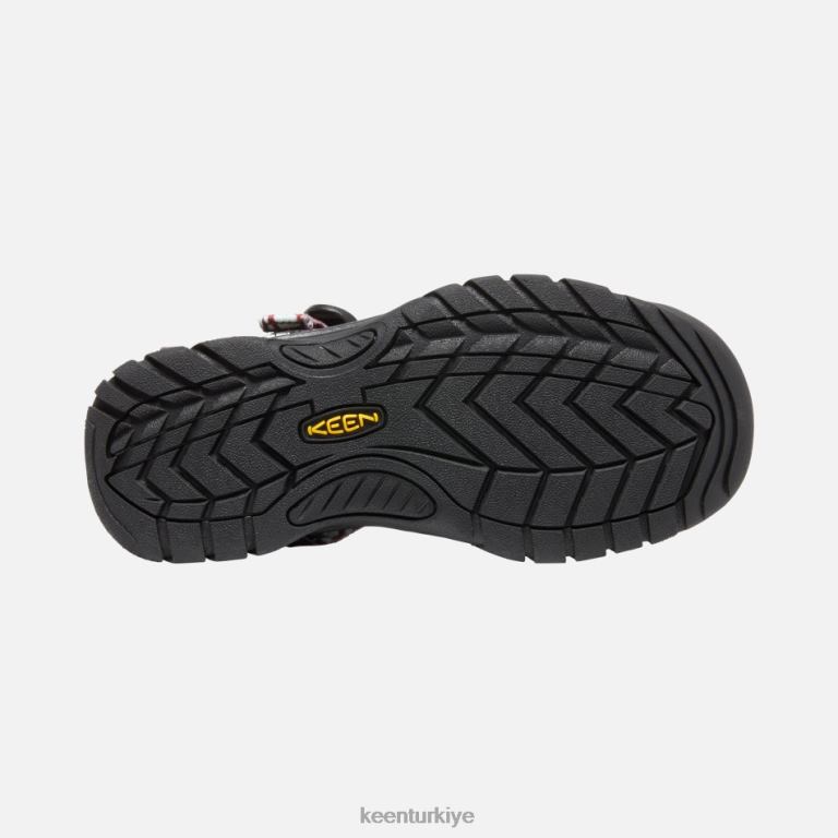 Keen 8L2D236 kadınlar zerraport ii sandalet mavi cam-siyah