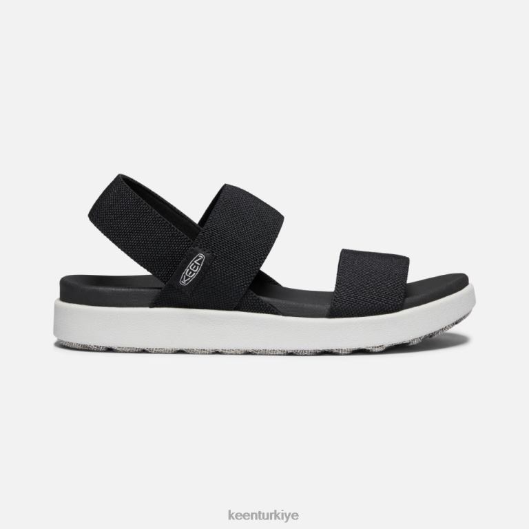 Keen 8L2D2377 kadınlar elle sırt bantlı sandalet siyah