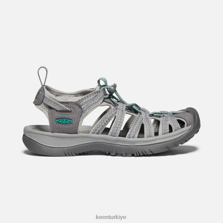 Keen 8L2D255 kadınlar fısıltı orta gri-tavus kuşu yeşili